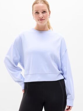 Athleta Lavender Suede-Soft Crewneck Sweatshirt - Women